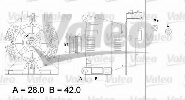 VALEO 437346 Генератор для MERCEDES-BENZ A-CLASS (Мэрcэдэс-бэнз А класс) VALEO 437346 Генератор для MERCEDES-BENZ A-CLASS (Мэрcэдэс-бэнз А класс)