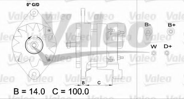 VALEO 437352 Генератор для VOLVO FH 12 (Вольво Фх 12) VALEO 437352 Генератор для VOLVO FH 12 (Вольво Фх 12)