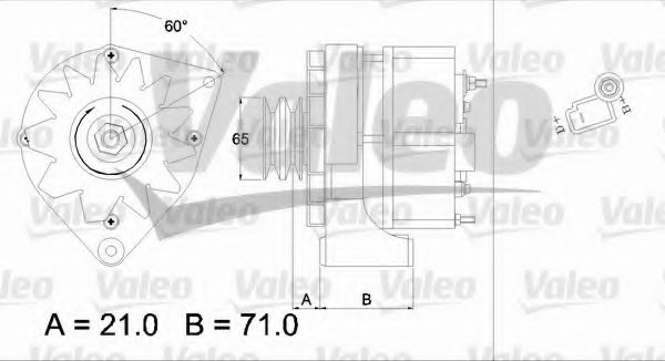 VALEO 437372 Генератор для VOLVO 940 II (Вольво 940 2) VALEO 437372 Генератор для VOLVO 940 II (Вольво 940 2)