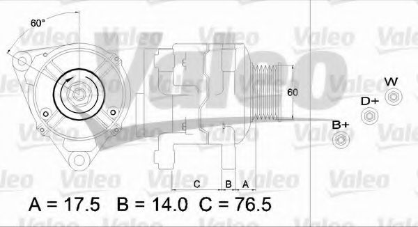 VALEO 437387 Генератор для FORD-USA (Форд-уса) VALEO 437387 Генератор для FORD-USA (Форд-уса)
