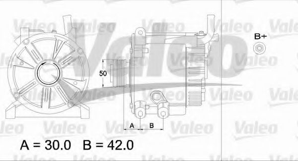 VALEO 437415 Генератор для MERCEDES-BENZ VANEO (Мэрcэдэс-бэнз Vанэо) VALEO 437415 Генератор для MERCEDES-BENZ VANEO (Мэрcэдэс-бэнз Vанэо)