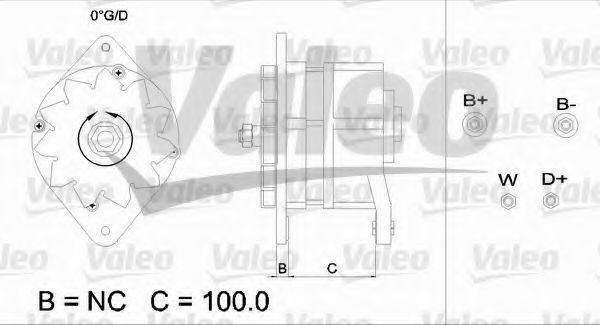 VALEO 437476 Генератор D12D340 для VOLVO FH 12 (Вольво Фх 12) VALEO 437476 Генератор D12D340 для VOLVO FH 12 (Вольво Фх 12)