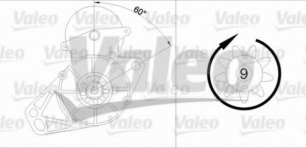 VALEO 455577 Стартер для HONDA ACCORD II (Хонда Аccорд 2) VALEO 455577 Стартер для HONDA ACCORD II (Хонда Аccорд 2)