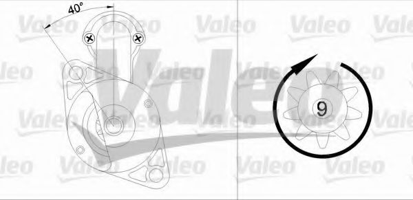 VALEO 455585 Стартер для TOYOTA IQ (Тойота/тоета Иq) VALEO 455585 Стартер для TOYOTA IQ (Тойота/тоета Иq)