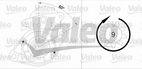 VALEO 455587 Стартер для HONDA PRELUDE III (Хонда Прэлудэ 3) VALEO 455587 Стартер для HONDA PRELUDE III (Хонда Прэлудэ 3)