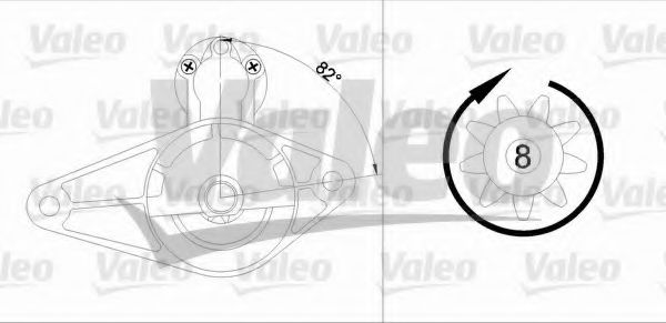 VALEO 455600 Стартер для DAIHATSU APPLAUSE I (Дайхатсу Апплаусэ и) VALEO 455600 Стартер для DAIHATSU APPLAUSE I (Дайхатсу Апплаусэ и)