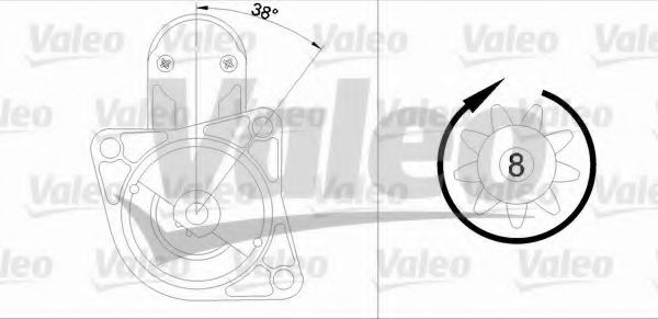 VALEO 455665 Стартер 05 1989 для MAZDA 626 II (Мазда 626 2) VALEO 455665 Стартер 05 1989 для MAZDA 626 II (Мазда 626 2)