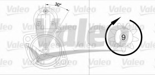 VALEO 455671 Стартер для BMW 7 (Бмв 7) VALEO 455671 Стартер для BMW 7 (Бмв 7)