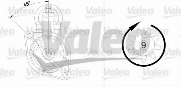 VALEO 455677 Стартер для BMW 7 (Бмв 7) VALEO 455677 Стартер для BMW 7 (Бмв 7)