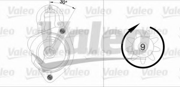 VALEO 455680 Стартер для AUDI 80 (Ауди 80) VALEO 455680 Стартер для AUDI 80 (Ауди 80)