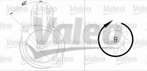 VALEO 455681 Стартер для BMW 7 (Бмв 7) VALEO 455681 Стартер для BMW 7 (Бмв 7)