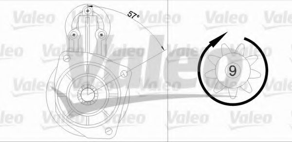 VALEO 455683 Стартер для VOLKSWAGEN JETTA I (Фольксваген Жэтта и) VALEO 455683 Стартер для VOLKSWAGEN JETTA I (Фольксваген Жэтта и)
