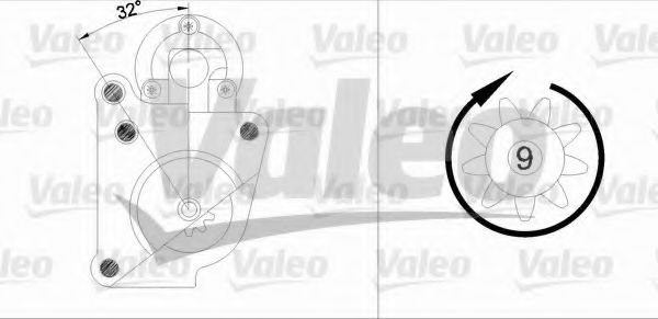 VALEO 455690 Стартер для RENAULT ENCORE (Рено Энcорэ) VALEO 455690 Стартер для RENAULT ENCORE (Рено Энcорэ)