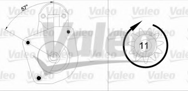 VALEO 455872 Стартер для FIAT TEMPRA (Фиат Тэмпра) VALEO 455872 Стартер для FIAT TEMPRA (Фиат Тэмпра)