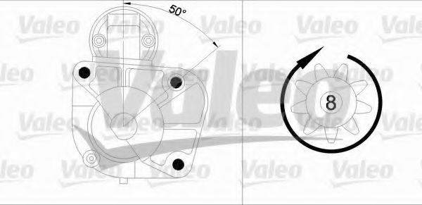 VALEO 455876 Стартер для RENAULT THALIA I (Рено Тхалиа и) VALEO 455876 Стартер для RENAULT THALIA I (Рено Тхалиа и)