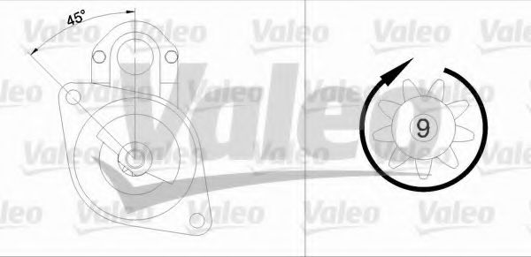 VALEO 455898 Стартер для ROVER 2000-3500 (Ровер 2000-3500) VALEO 455898 Стартер для ROVER 2000-3500 (Ровер 2000-3500)