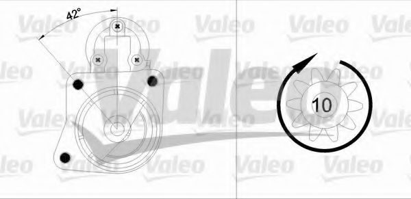VALEO 455903 Стартер для FORD ORION II (Форд Орион 2) VALEO 455903 Стартер для FORD ORION II (Форд Орион 2)