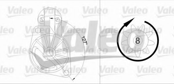 VALEO 455907 Стартер для HYUNDAI TERRACAN (Хендай Теракан) VALEO 455907 Стартер для HYUNDAI TERRACAN (Хендай Теракан)