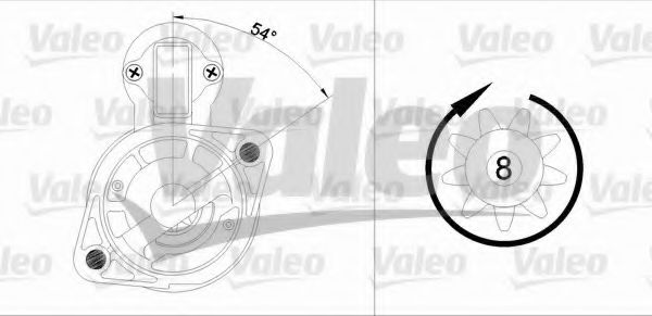 VALEO 455963 Стартер для MITSUBISHI PAJERO/SHOGUN I (Митсубиши/митсубиси Пажэро/шогун и) VALEO 455963 Стартер для MITSUBISHI PAJERO/SHOGUN I (Митсубиши/митсубиси Пажэро/шогун и)