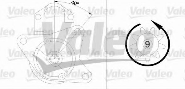 VALEO 458168 Стартер для ROVER 400 (Ровер 400) VALEO 458168 Стартер для ROVER 400 (Ровер 400)