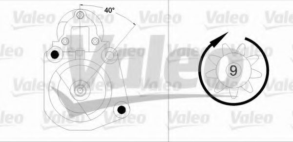 VALEO 458190 Стартер для VOLVO C70 I (Вольво C70 и) VALEO 458190 Стартер для VOLVO C70 I (Вольво C70 и)
