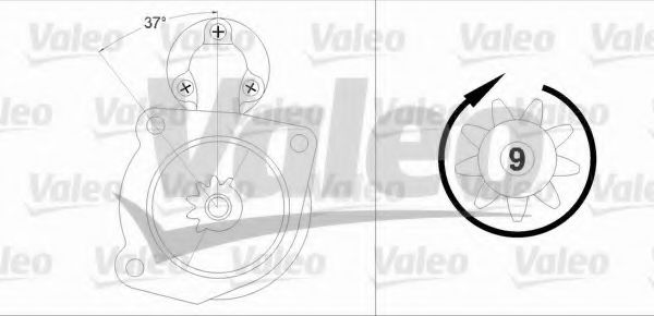 VALEO 458212 Стартер для ALFA ROMEO 159 (Альфа ромео 159) VALEO 458212 Стартер для ALFA ROMEO 159 (Альфа ромео 159)