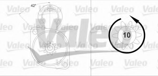 VALEO 458221 Стартер для AUDI TT (Ауди Тт) VALEO 458221 Стартер для AUDI TT (Ауди Тт)