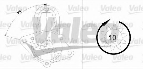 VALEO 458228 Стартер для OPEL CORSA A (Опель Cорса а) VALEO 458228 Стартер для OPEL CORSA A (Опель Cорса а)