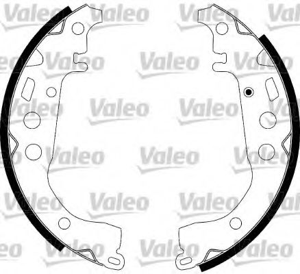 VALEO 562746 Тормозные колодоки для TOYOTA ECHO (Тойота/тоета Эчо) VALEO 562746 Тормозные колодоки для TOYOTA ECHO (Тойота/тоета Эчо)