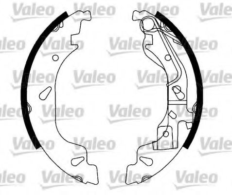 VALEO 562770 Тормозные колодоки для FIAT (Фиат) VALEO 562770 Тормозные колодоки для FIAT (Фиат)