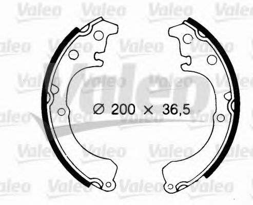 VALEO 562677 Тормозные колодоки для TOYOTA COROLLA (Тойота/тоета Cоролла) VALEO 562677 Тормозные колодоки для TOYOTA COROLLA (Тойота/тоета Cоролла)