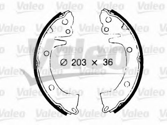 VALEO 562680 Тормозные колодоки для MITSUBISHI COLT I (Митсубиши/митсубиси Cолт и) VALEO 562680 Тормозные колодоки для MITSUBISHI COLT I (Митсубиши/митсубиси Cолт и)