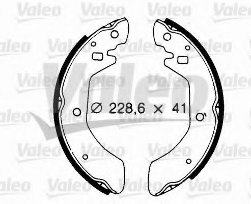 VALEO 562021 Тормозные колодоки для NISSAN SILVIA (Ниссан Силvиа) VALEO 562021 Тормозные колодоки для NISSAN SILVIA (Ниссан Силvиа)