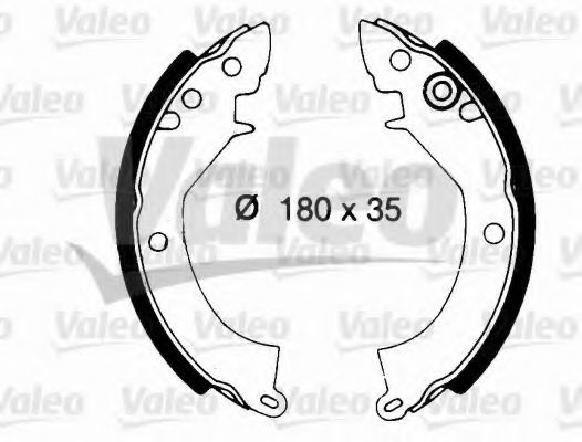 VALEO 562687 Тормозные колодоки для MITSUBISHI COLT I (Митсубиши/митсубиси Cолт и) VALEO 562687 Тормозные колодоки для MITSUBISHI COLT I (Митсубиши/митсубиси Cолт и)