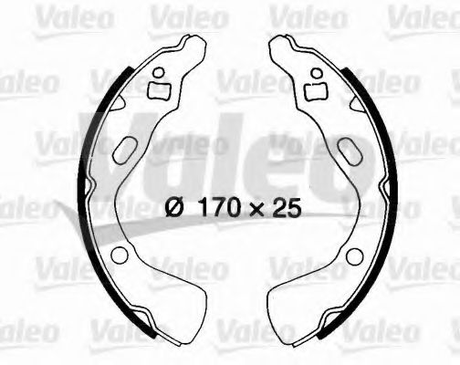 VALEO 562623 Тормозные колодоки для MAZDA (Мазда) VALEO 562623 Тормозные колодоки для MAZDA (Мазда)