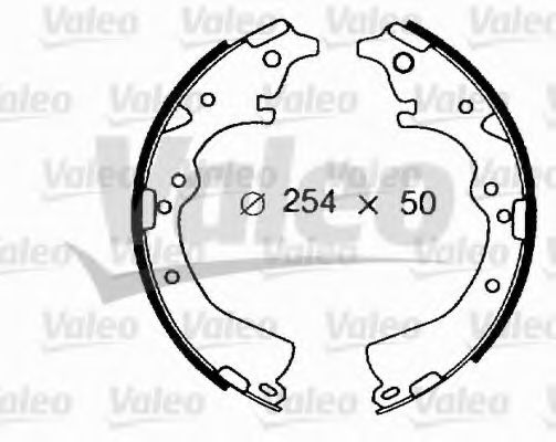 VALEO 562639 Тормозные колодоки для TOYOTA HIACE II (Тойота/тоета Хиаcэ 2) VALEO 562639 Тормозные колодоки для TOYOTA HIACE II (Тойота/тоета Хиаcэ 2)