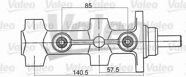 VALEO 350516 Главный тормозной цилиндр для VOLKSWAGEN DASHER (Фольксваген Дашэр) VALEO 350516 Главный тормозной цилиндр для VOLKSWAGEN DASHER (Фольксваген Дашэр)