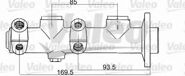 VALEO 350628 Главный тормозной цилиндр для RENAULT (Рено) VALEO 350628 Главный тормозной цилиндр для RENAULT (Рено)