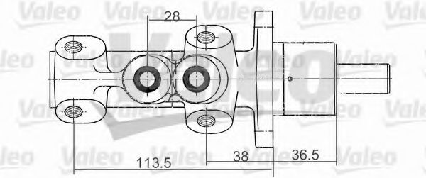 VALEO 402130 Главный тормозной цилиндр для RENAULT SAFRANE (Рено Сафранэ) VALEO 402130 Главный тормозной цилиндр для RENAULT SAFRANE (Рено Сафранэ)