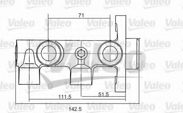 VALEO 350823 Главный тормозной цилиндр для OPEL COMBO (Опель Комбо) VALEO 350823 Главный тормозной цилиндр для OPEL COMBO (Опель Комбо)