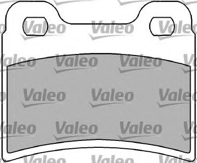 VALEO 598692 Тормозные колодки для KIA MENTOR (Киа Мэнтор) VALEO 598692 Тормозные колодки для KIA MENTOR (Киа Мэнтор)