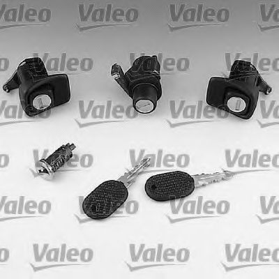 VALEO 256011 Комплект цилиндра замка для FIAT PANDA (Фиат Панда) VALEO 256011 Комплект цилиндра замка для FIAT PANDA (Фиат Панда)