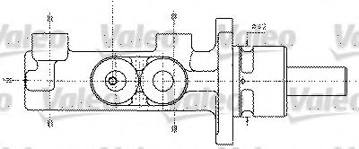 VALEO 402295 Главный тормозной цилиндр для AUDI TT (Ауди Тт) VALEO 402295 Главный тормозной цилиндр для AUDI TT (Ауди Тт)