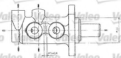VALEO 402321 Главный тормозной цилиндр для MERCEDES-BENZ A-CLASS (Мэрcэдэс-бэнз А класс) VALEO 402321 Главный тормозной цилиндр для MERCEDES-BENZ A-CLASS (Мэрcэдэс-бэнз А класс)