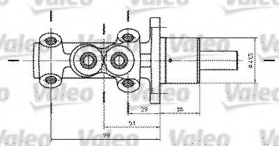VALEO 402322 Главный тормозной цилиндр для SEAT (Сеат) VALEO 402322 Главный тормозной цилиндр для SEAT (Сеат)
