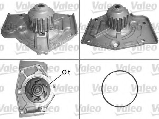 VALEO 506004 Водяной насос 