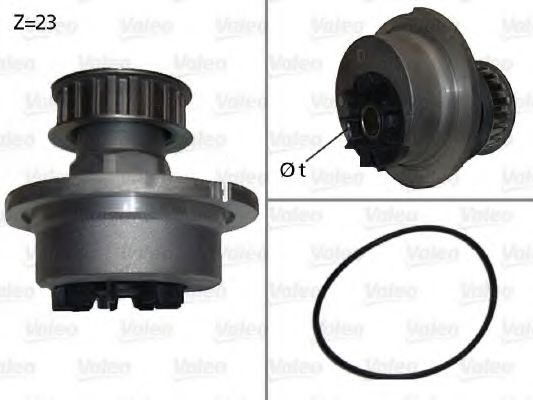 VALEO 506006 Водяной насос для OPEL MANTA B CC (Опель Манта б cc) VALEO 506006 Водяной насос для OPEL MANTA B CC (Опель Манта б cc)