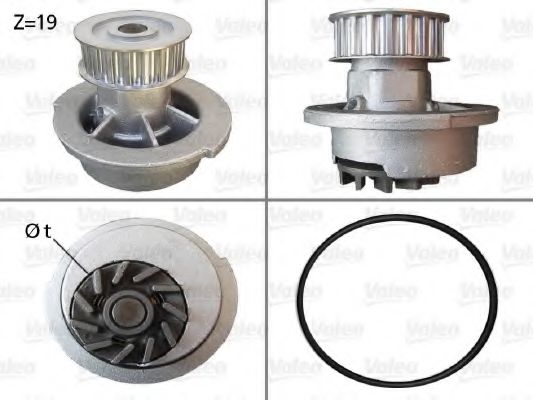VALEO 506007 Водяной насос для OPEL ASTRA G (Опель Астра г) VALEO 506007 Водяной насос для OPEL ASTRA G (Опель Астра г)