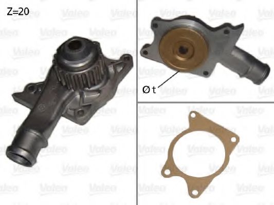VALEO 506008 Водяной насос для FORD ORION II (Форд Орион 2) VALEO 506008 Водяной насос для FORD ORION II (Форд Орион 2)