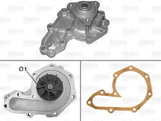 VALEO 506019 Водяной насос для RENAULT CLIO I (Рено Cлио и) VALEO 506019 Водяной насос для RENAULT CLIO I (Рено Cлио и)